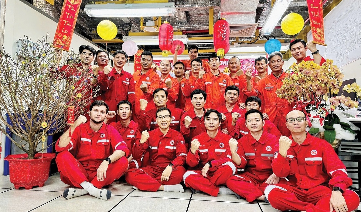 Tết giữa biển khơi