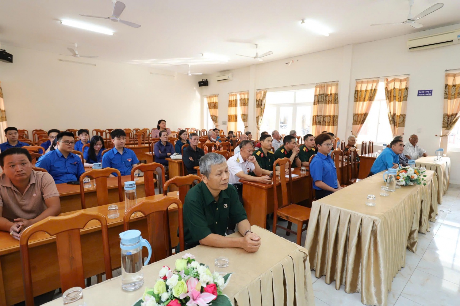 Đại diện Đoàn Thanh niên PTSC G&S và Uỷ ban Mặt trận Tổ quốc Việt Nam phường Vũng Tàu có mặt tại chương trình.