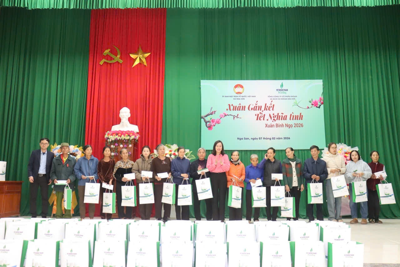 PV Drilling lan tỏa yêu thương qua chương trình 