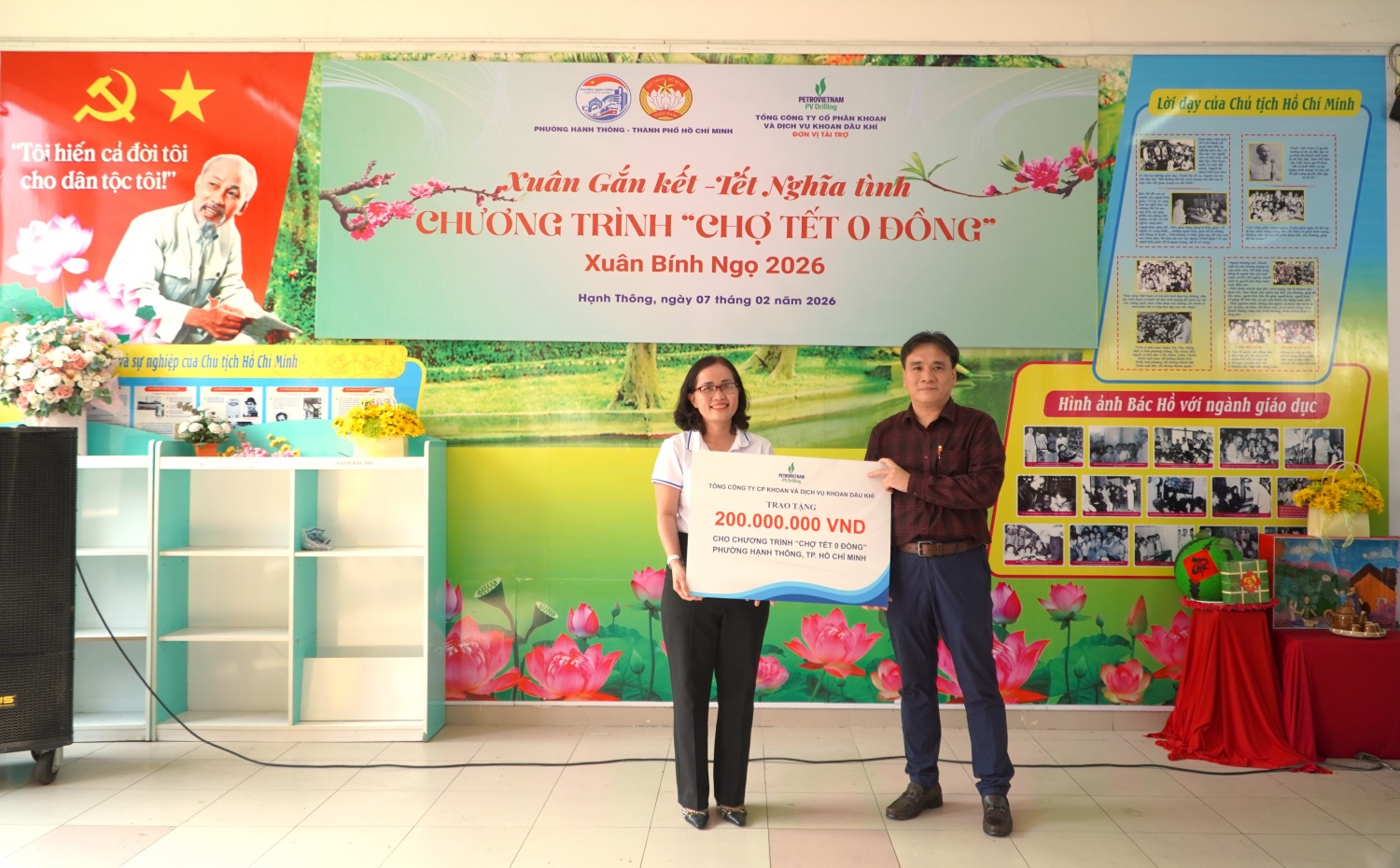 PV Drilling lan tỏa yêu thương qua chương trình 