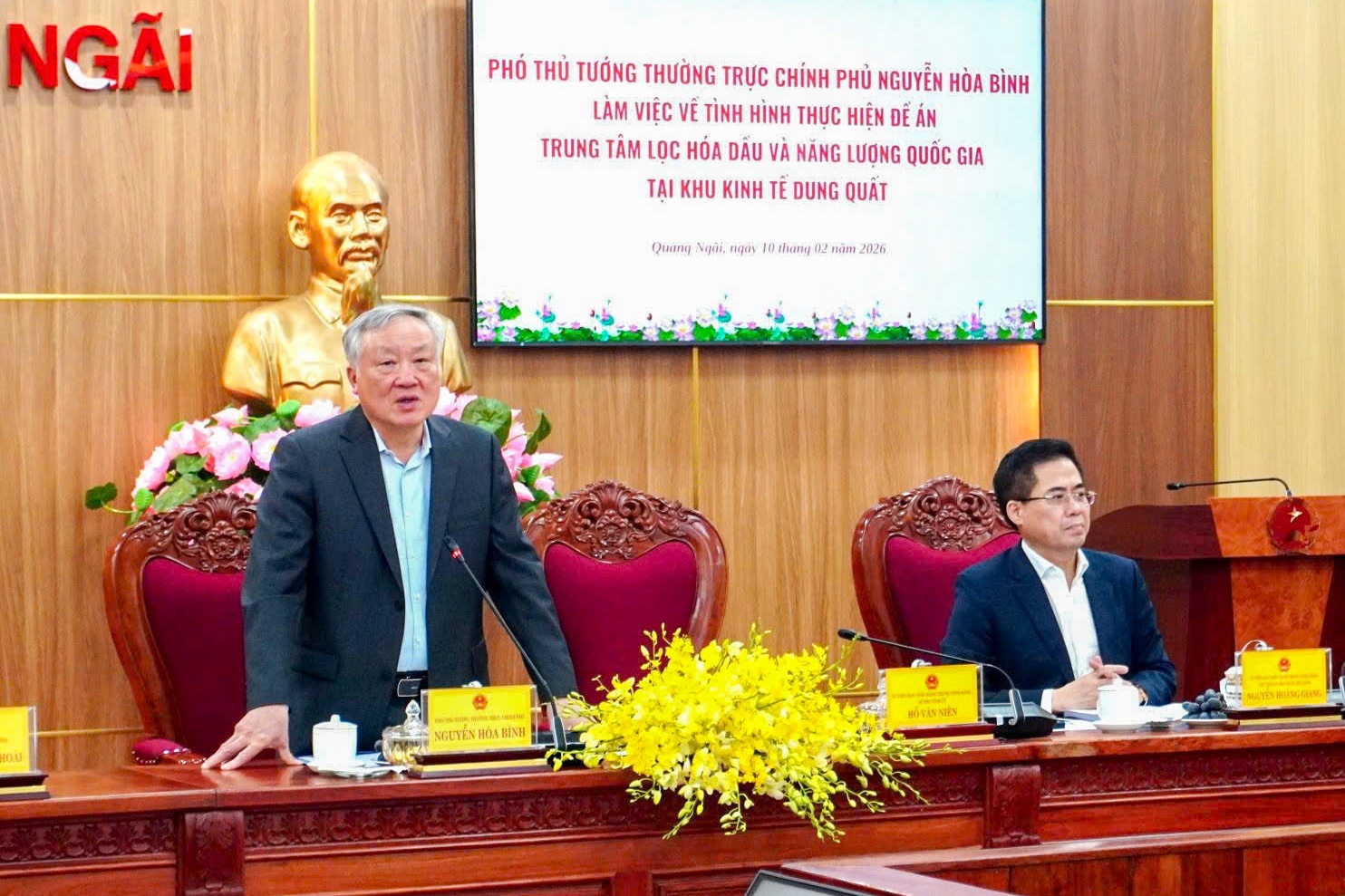 Petrovietnam giữ vai trò “đầu tàu” hình thành Trung tâm lọc hóa dầu và năng lượng Quốc gia tại Dung Quất