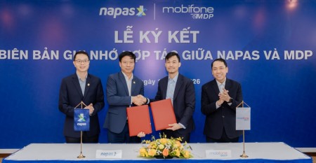 MDP và NAPAS ký Biên bản ghi nhớ hợp tác, thúc đẩy phát triển hạ tầng thanh toán quốc gia