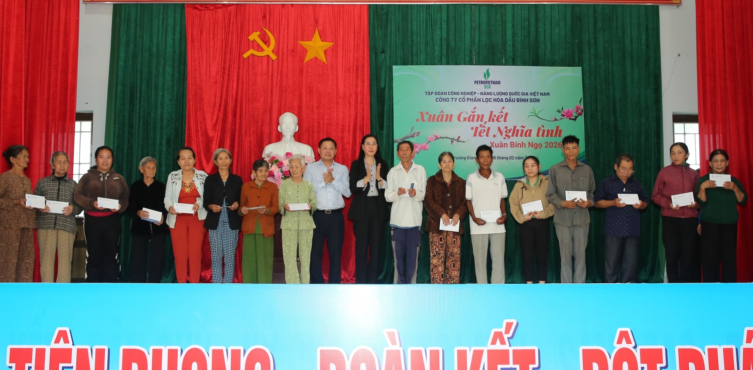 BSR lan tỏa yêu thương với chương trình “Tết vì người nghèo 2026” BSR lan tỏa yêu thương với chương trình “Tết vì người nghèo 2026”