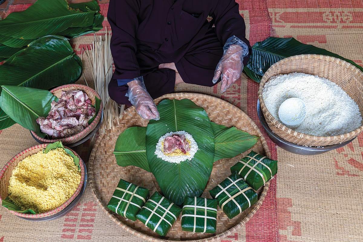 Giữ hồn cốt bánh chưng “tiến vua” nơi đất Tổ
