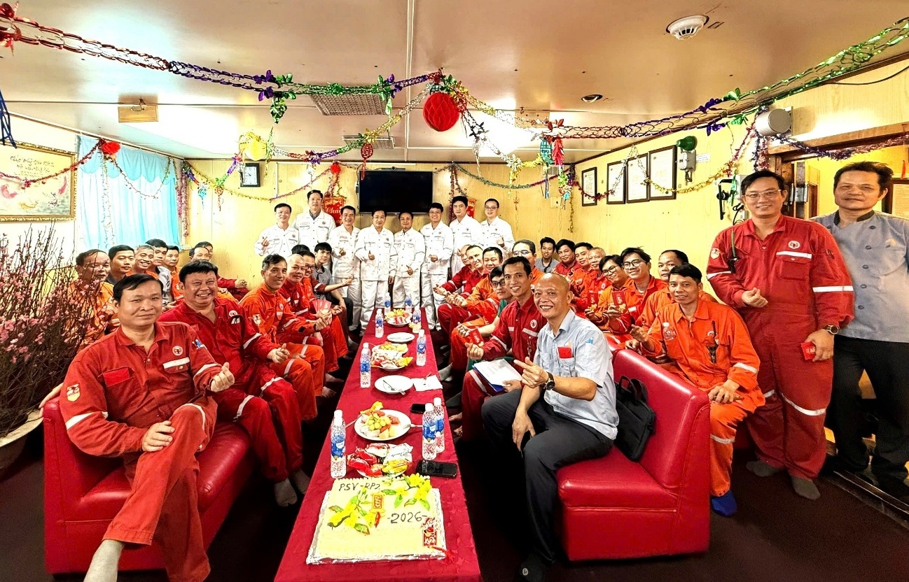 Công đoàn Vietsovpetro lan tỏa yêu thương, chăm lo Tết cho đoàn viên, người lao động