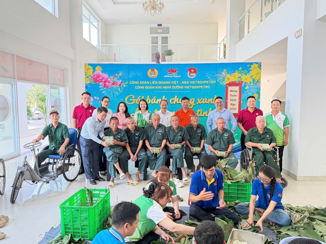 Công đoàn Vietsovpetro lan tỏa yêu thương, chăm lo Tết cho đoàn viên, người lao động