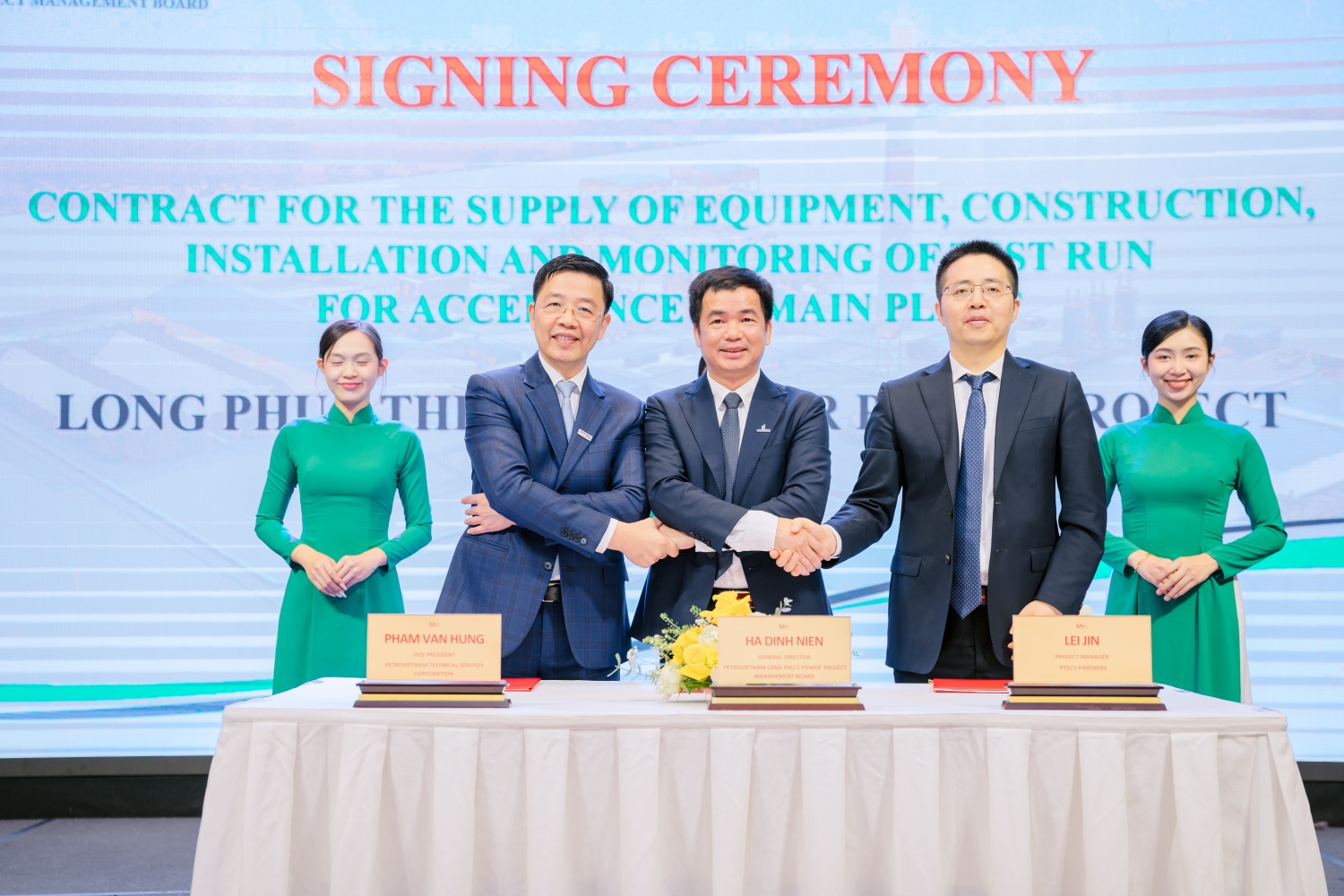 Ban QLDA Long Phú 1 ký kết Hợp đồng Gói thầu T08 – bước tiến quan trọng đưa dự án về đích