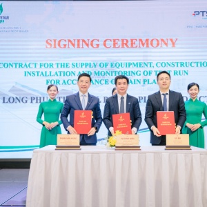 Ban QLDA Long Phú 1 ký kết Hợp đồng Gói thầu T08 - Bước tiến quan trọng đưa dự án về đích