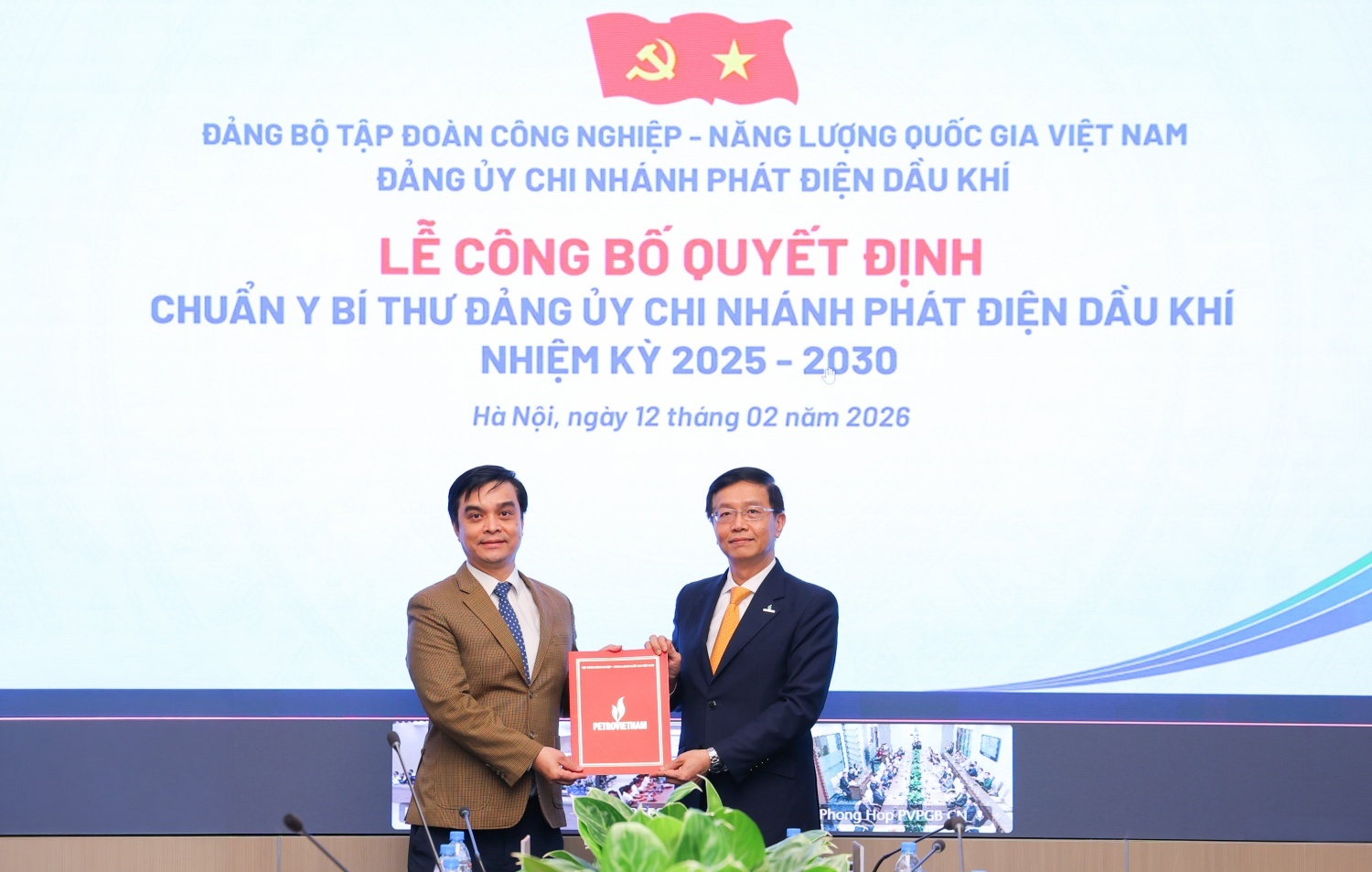 Chuẩn y đồng chí Nguyễn Minh Đạo giữ chức vụ Bí thư Đảng ủy PVPGB