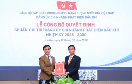 Chuẩn y đồng chí Nguyễn Minh Đạo giữ chức vụ Bí thư Đảng ủy PVPGB