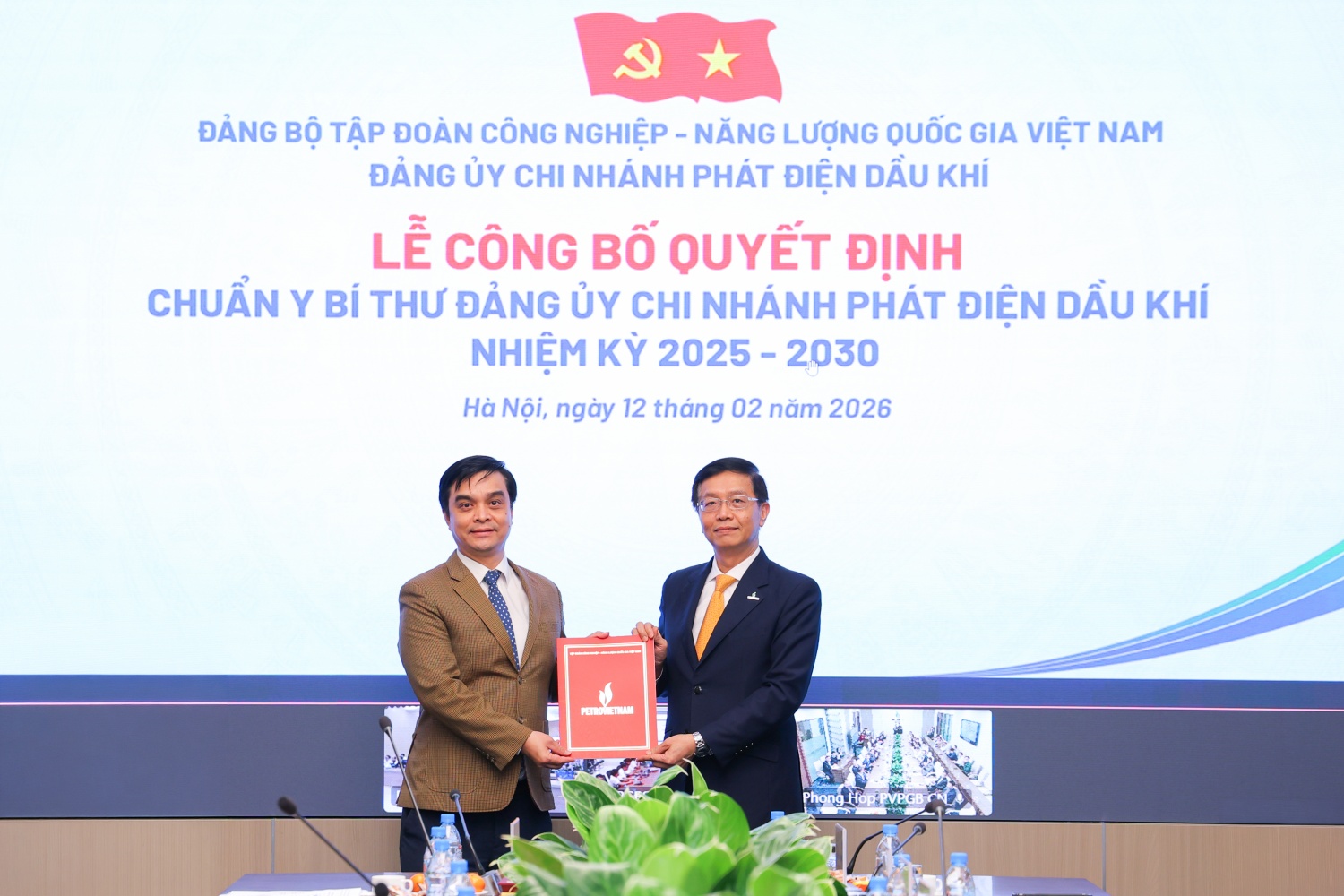 Chuẩn y đồng chí Nguyễn Minh Đạo giữ chức vụ Bí thư Đảng ủy PVPGB