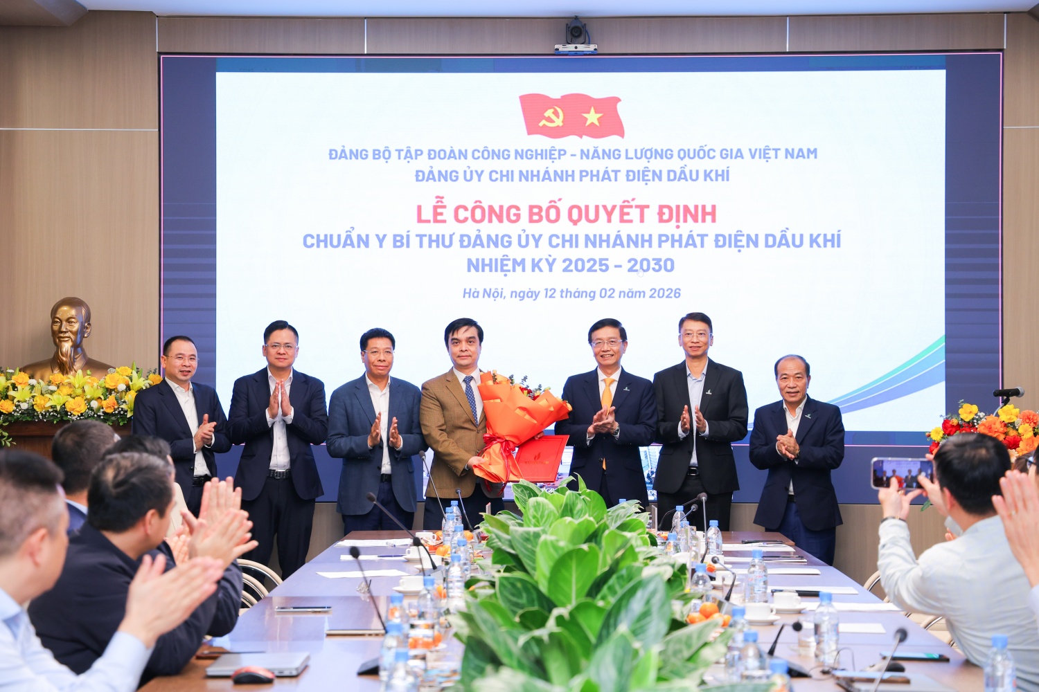 Chuẩn y đồng chí Nguyễn Minh Đạo giữ chức vụ Bí thư Đảng ủy PVPGB