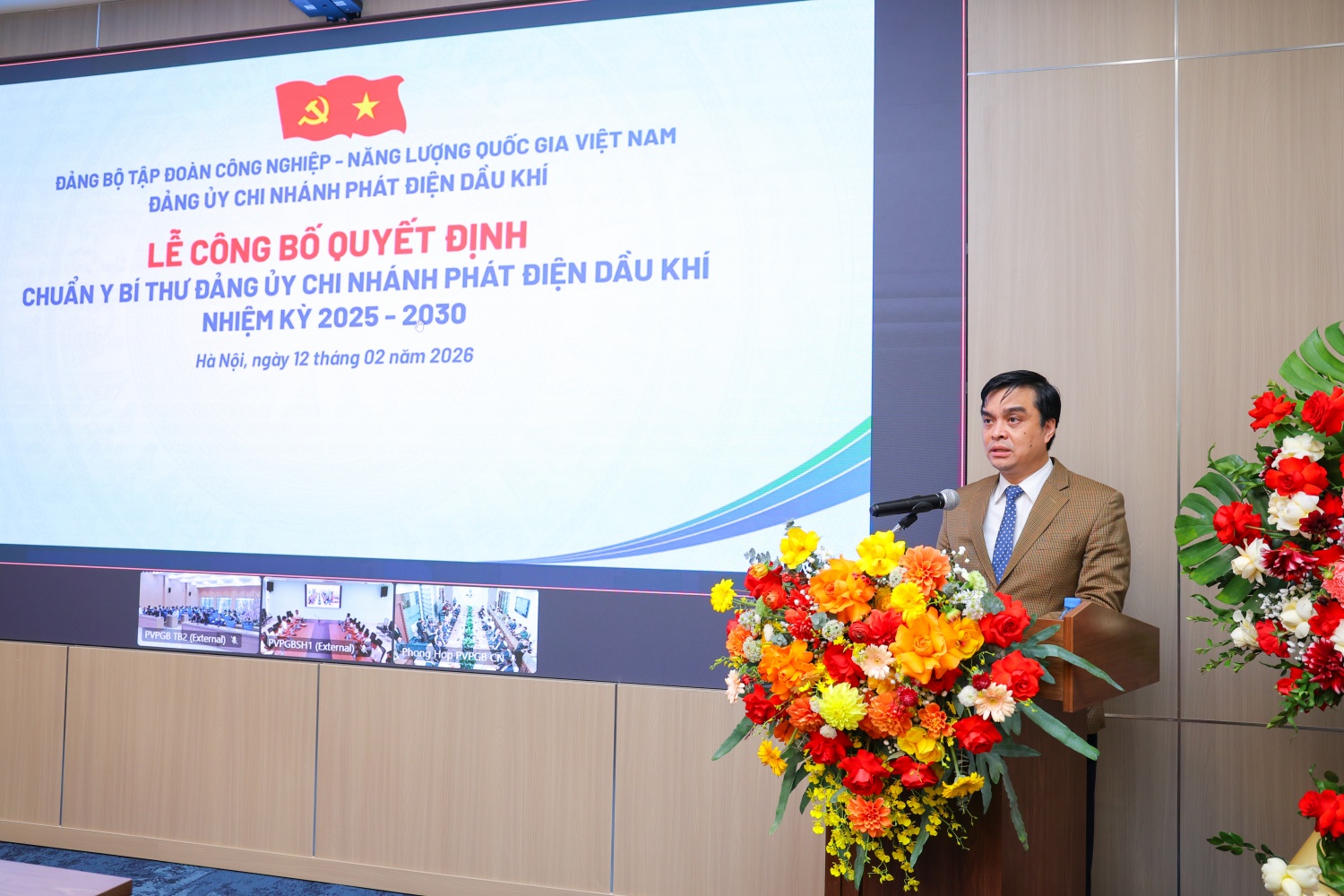 Chuẩn y đồng chí Nguyễn Minh Đạo giữ chức vụ Bí thư Đảng ủy PVPGB