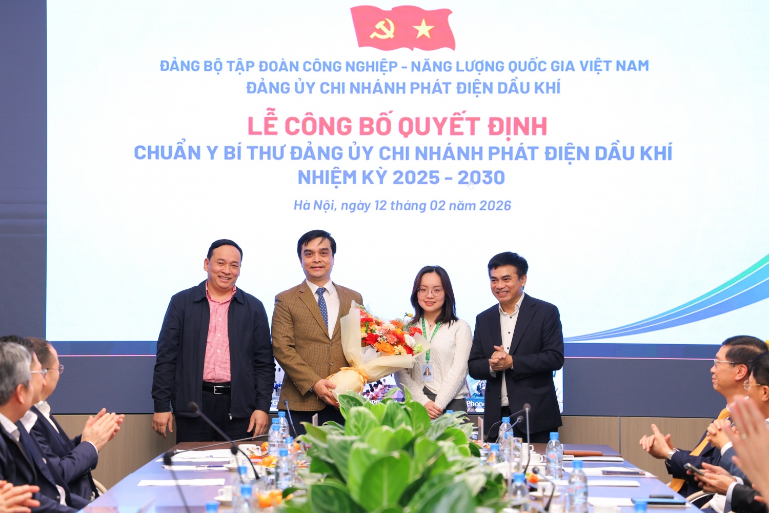 Chuẩn y đồng chí Nguyễn Minh Đạo giữ chức vụ Bí thư Đảng ủy PVPGB