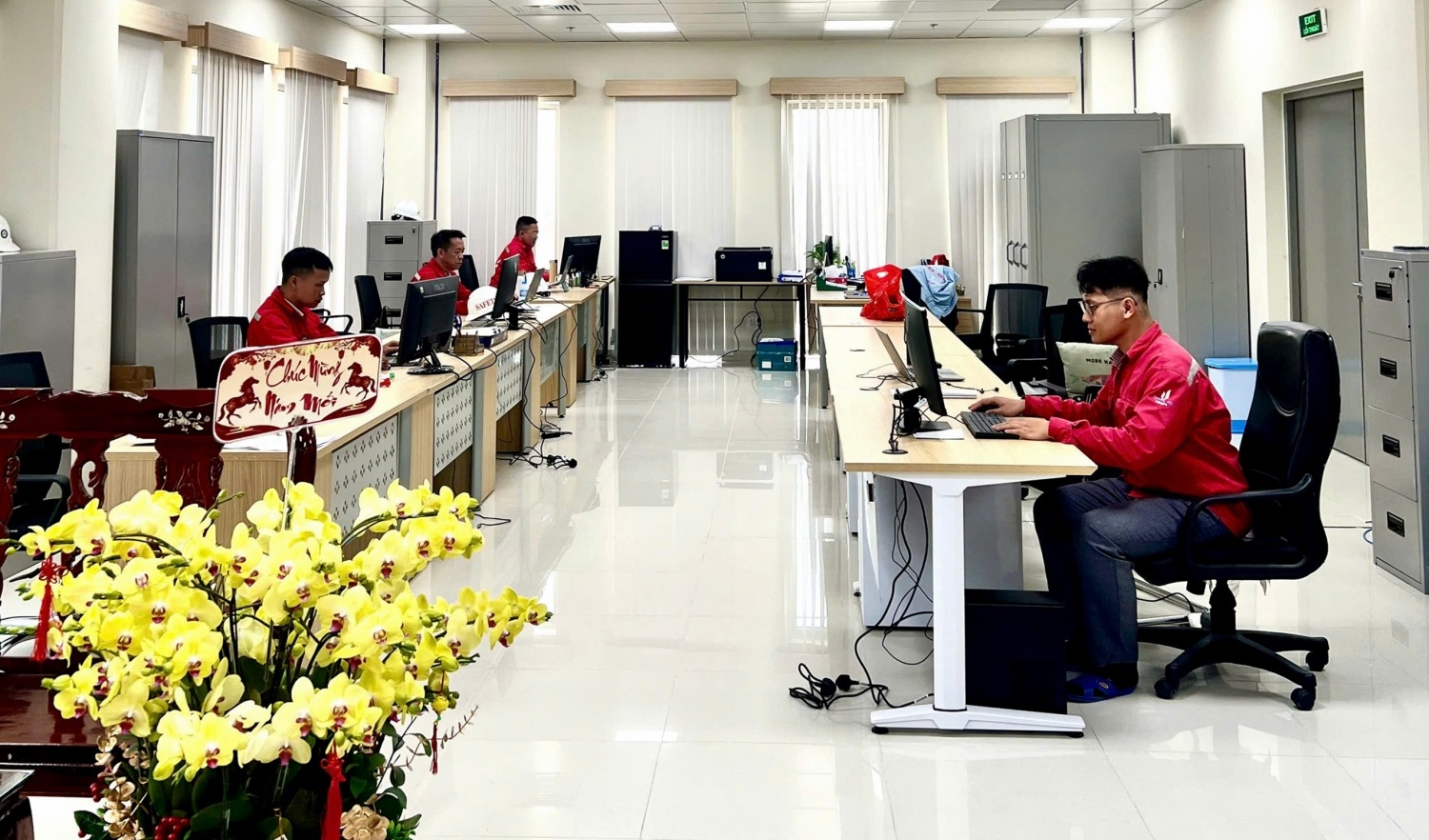 Không khí đón Tết ở Nhà máy Điện Nhơn Trạch 3 và 4