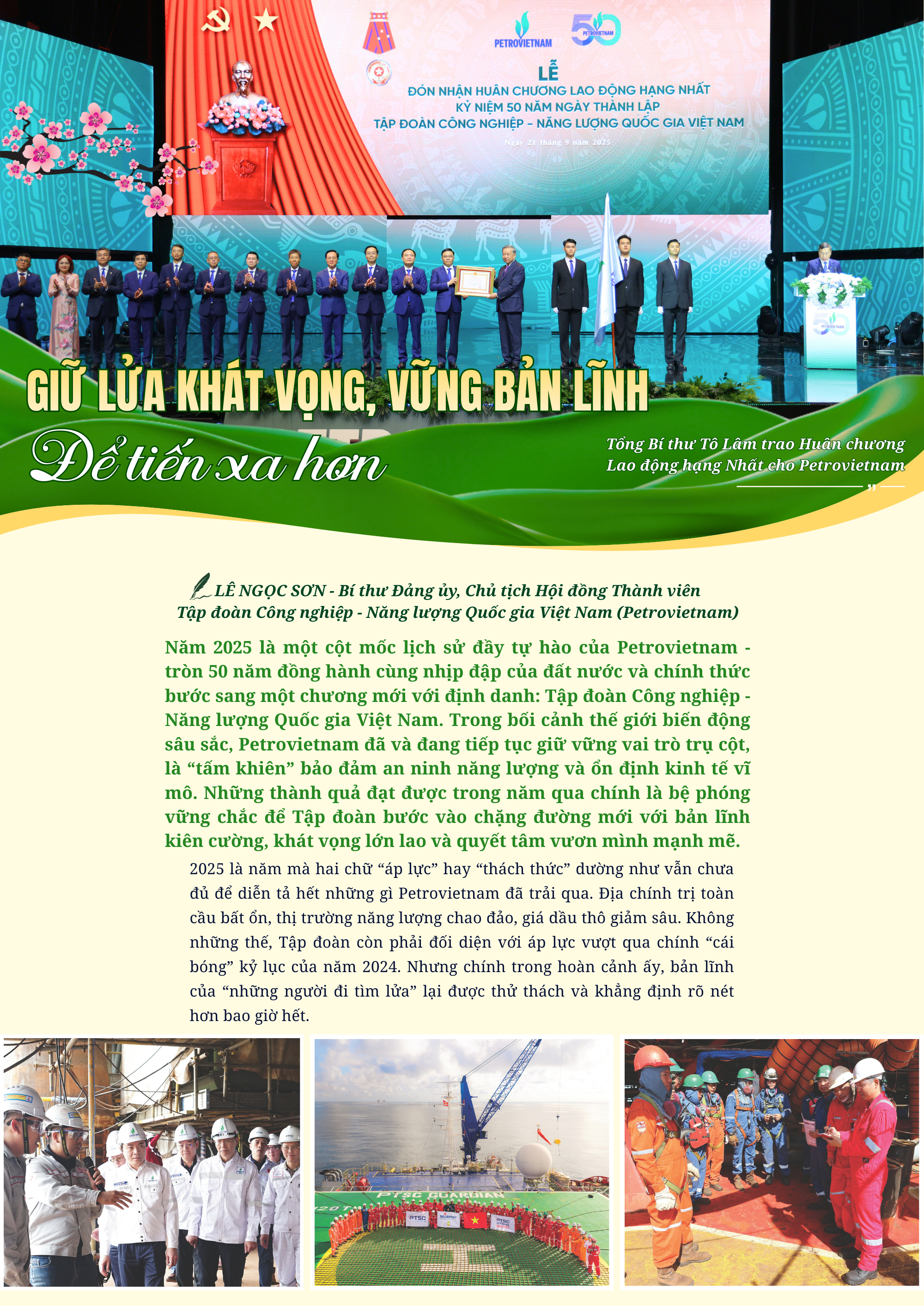 [P-Magazine] Giữ lửa khát vọng, giữ bản lĩnh để tiến xa hơn