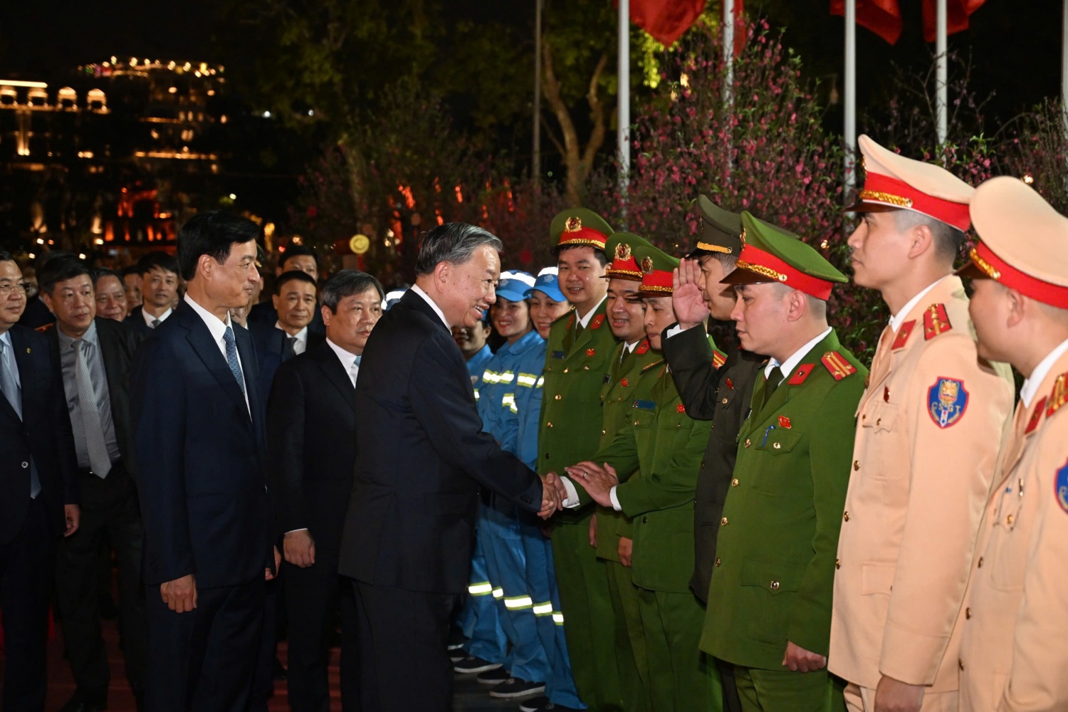 Tổng Bí thư Tô Lâm chúc Tết Đảng bộ, chính quyền và nhân dân Thủ đô