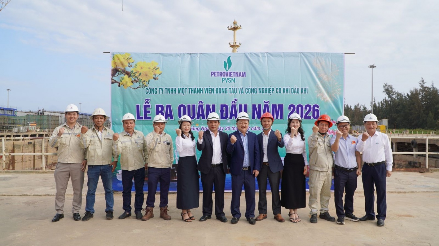 PVSM ra quân đầu Xuân Bính Ngọ 2026, quyết tâm bứt phá sản xuất kinh doanh PVSM ra quân đầu Xuân Bính Ngọ 2026, quyết tâm bứt phá sản xuất kinh doanh