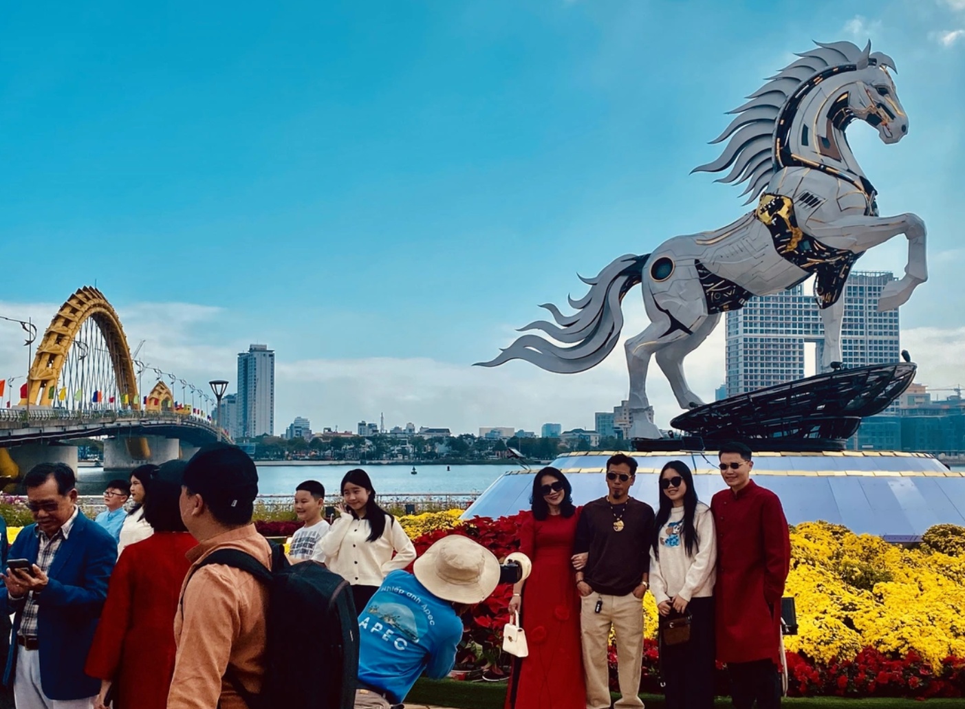 Đà Nẵng đón 1,1 triệu lượt khách trong dịp Tết Nguyên đán Bính Ngọ