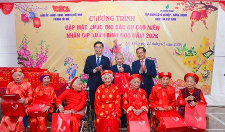 [VIDEO] Phó Thủ tướng Bùi Thanh Sơn chúc Tết các cụ cao niên phường Tây Mỗ (Hà Nội)