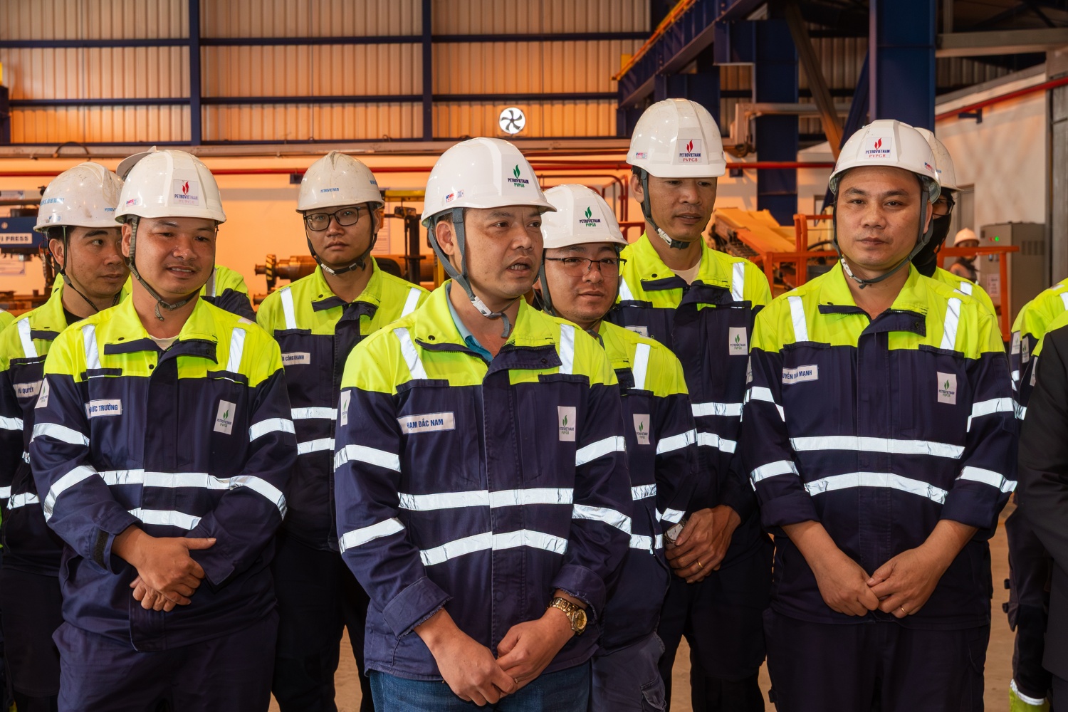 Lãnh đạo Petrovietnam chúc Tết, động viên người lao động Nhà máy Nhiệt điện Thái Bình 2 Lãnh đạo Petrovietnam chúc Tết, động viên người lao động Nhà máy Nhiệt điện Thái Bình 2