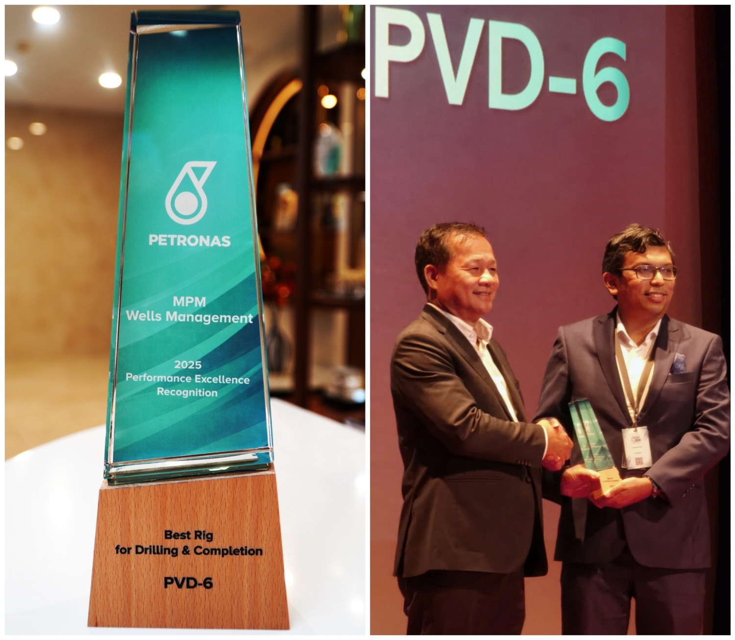 Giàn PV DRILLING VI nhận giải thưởng “Giàn khoan tốt nhất năm 2025” tại Malaysia