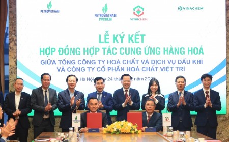 [VIDEO] PVChem và Vitrichem ký hợp đồng cung ứng Xút lỏng cho Nhà máy Lọc hóa dầu Nghi Sơn