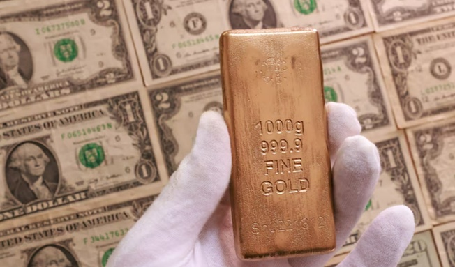 Giá vàng thế giới ổn định khi đồng USD mạnh lên