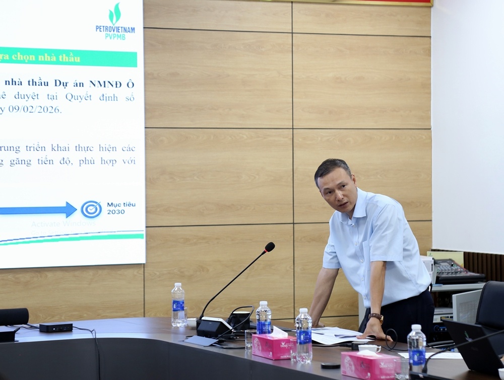 Lãnh đạo Petrovietnam làm việc về tiến độ Ô Môn III, IV Lãnh đạo Petrovietnam làm việc về tiến độ Ô Môn III, IV