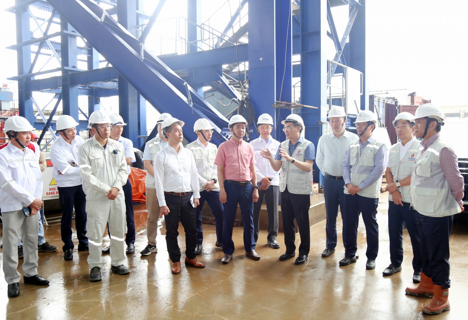 Lãnh đạo Petrovietnam làm việc với Ban QLDA Long Phú 1: Củng cố tiến độ, sẵn sàng tăng tốc dự án