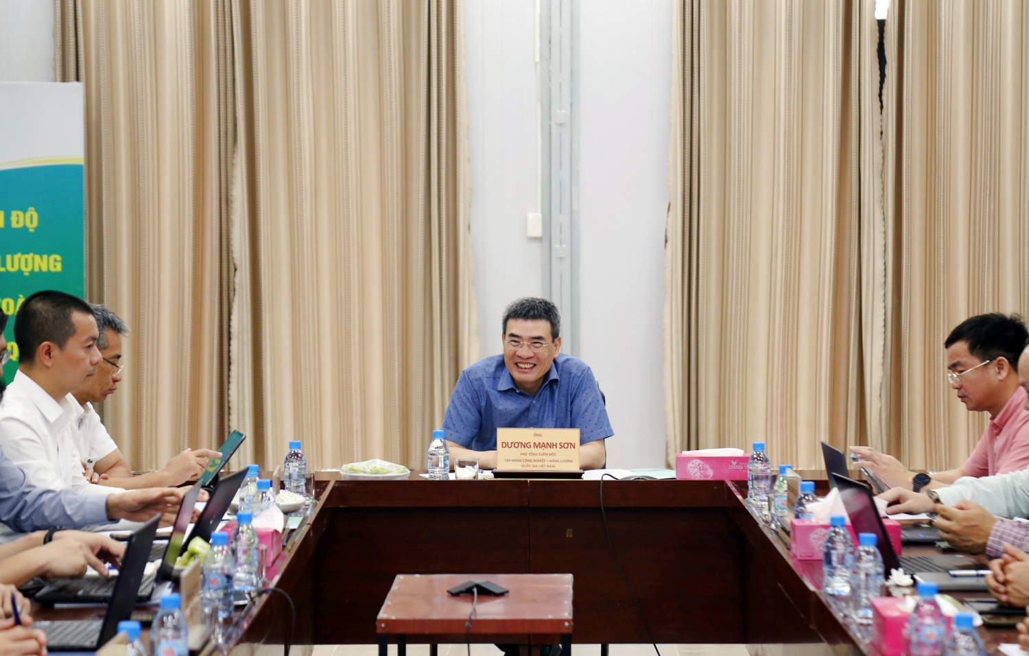 Lãnh đạo Petrovietnam làm việc với Ban QLDA Long Phú 1: Củng cố tiến độ, sẵn sàng tăng tốc dự án