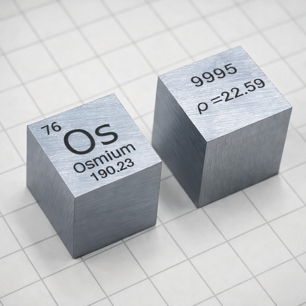 Osmium - kim loại hiếm đến mức gần như “vô hình”