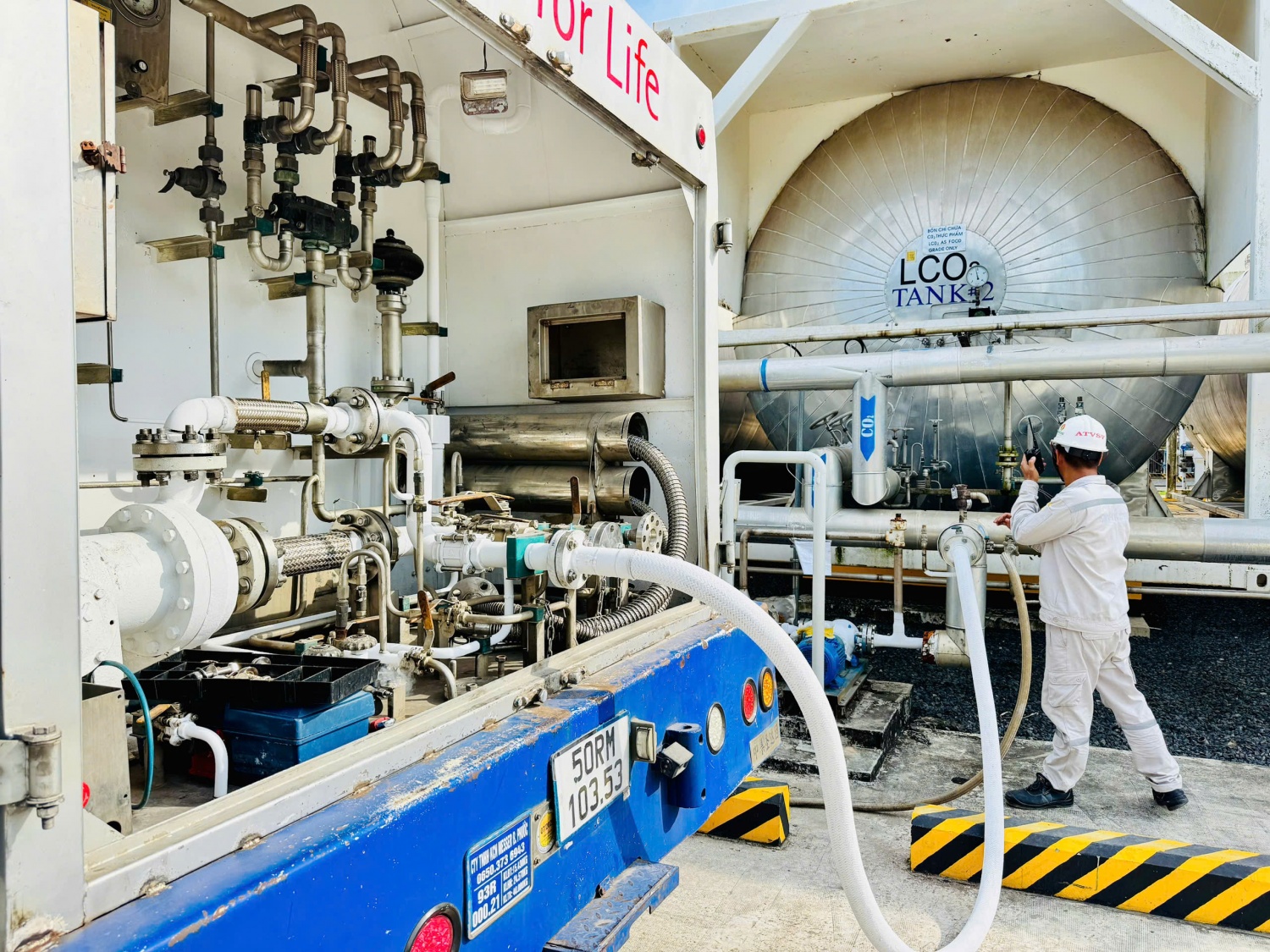 PVCFC mở rộng chuỗi giá trị bằng CO2 thực phẩm, hoàn thiện cấu trúc sản phẩm đa trụ cột