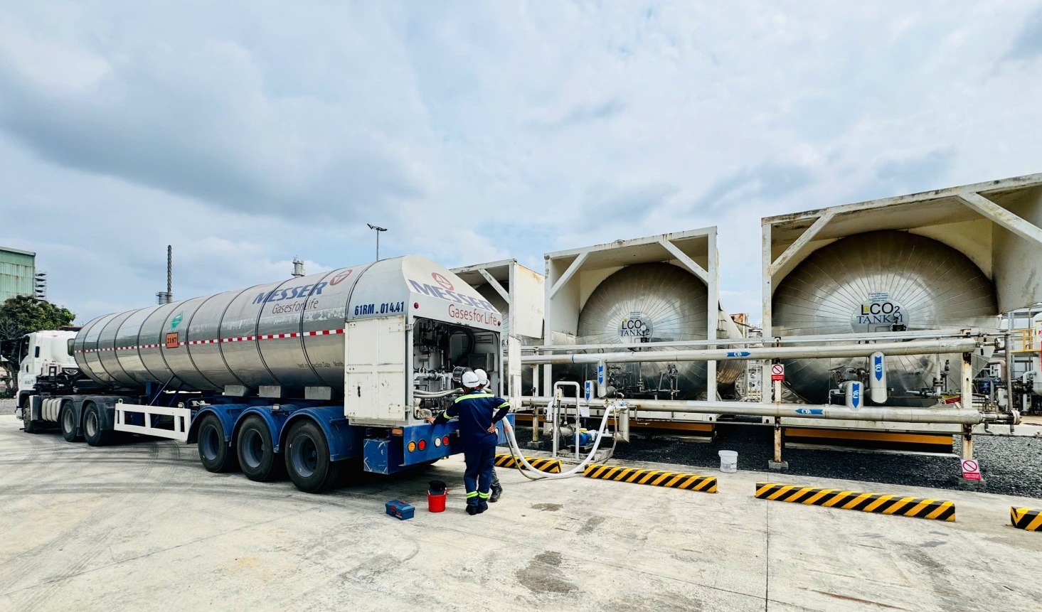 PVCFC mở rộng chuỗi giá trị bằng CO2 thực phẩm, hoàn thiện cấu trúc sản phẩm đa trụ cột