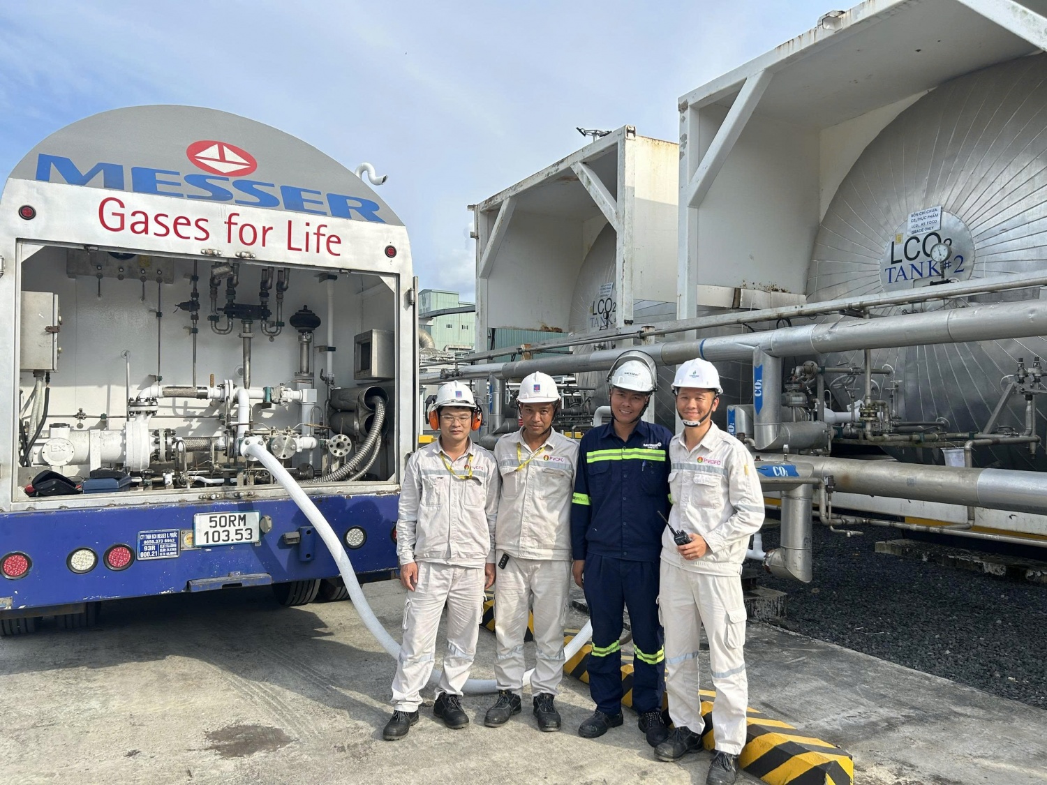 PVCFC mở rộng chuỗi giá trị bằng CO2 thực phẩm, hoàn thiện cấu trúc sản phẩm đa trụ cột