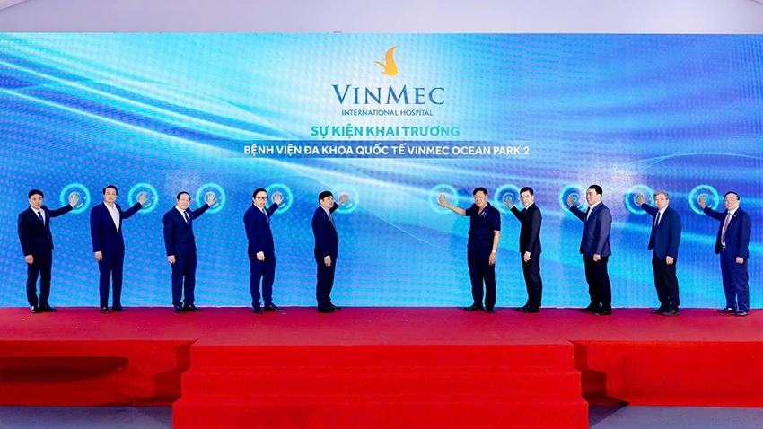 Vinmec khai trương bệnh viện Vimec Ocean Park 2 - Mô hình y tế tích hợp đầu tiên tại Việt Nam