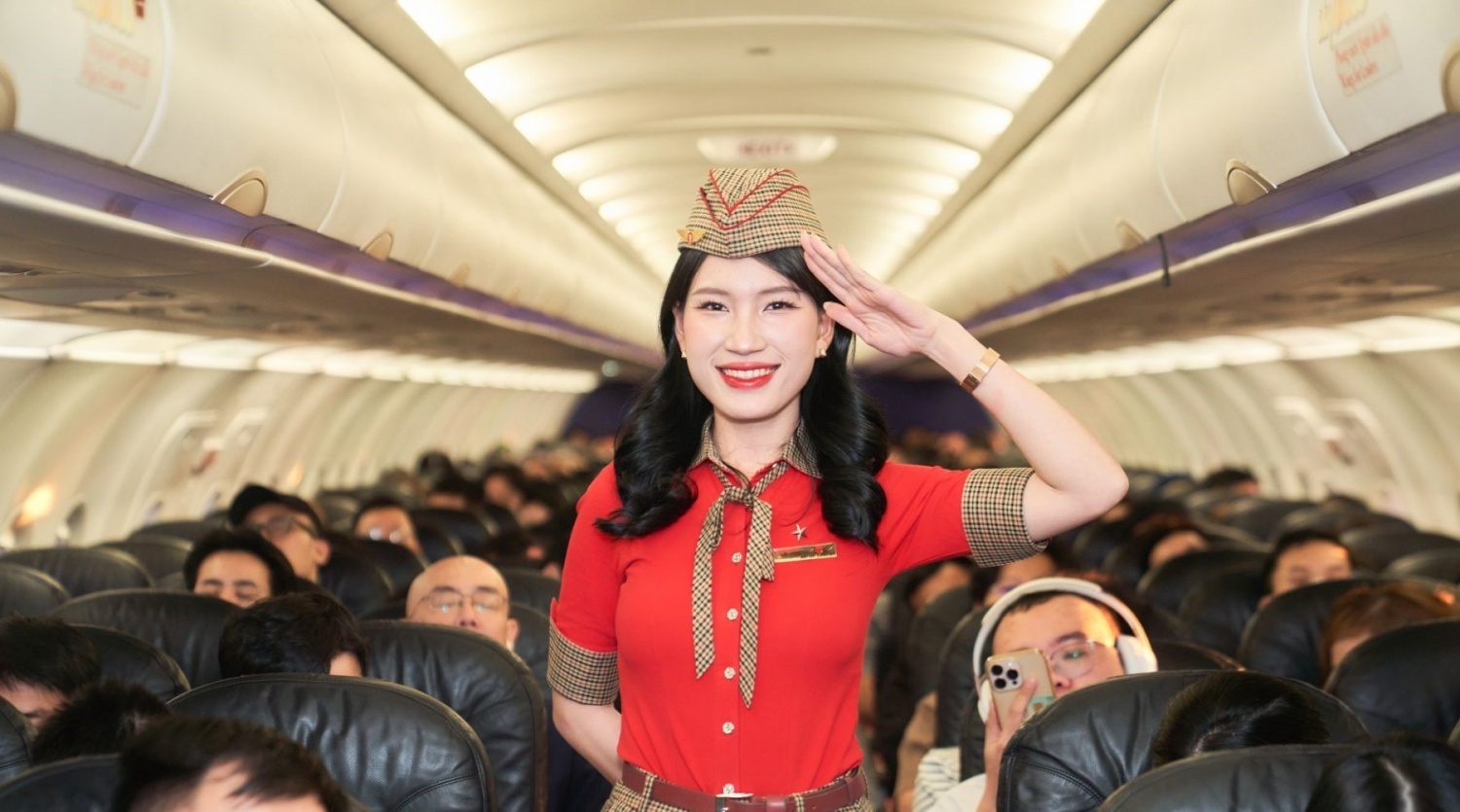 Bay Vietjet đầu năm, rước lộc vàng may mắn