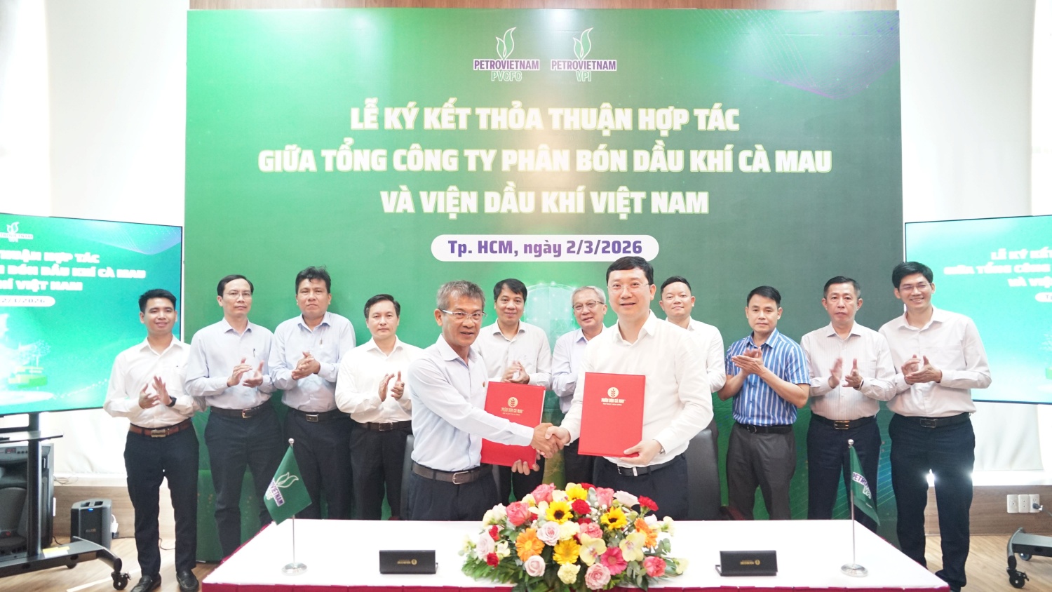 PVCFC và VPI hợp tác phát triển nông nghiệp xanh, bền vững