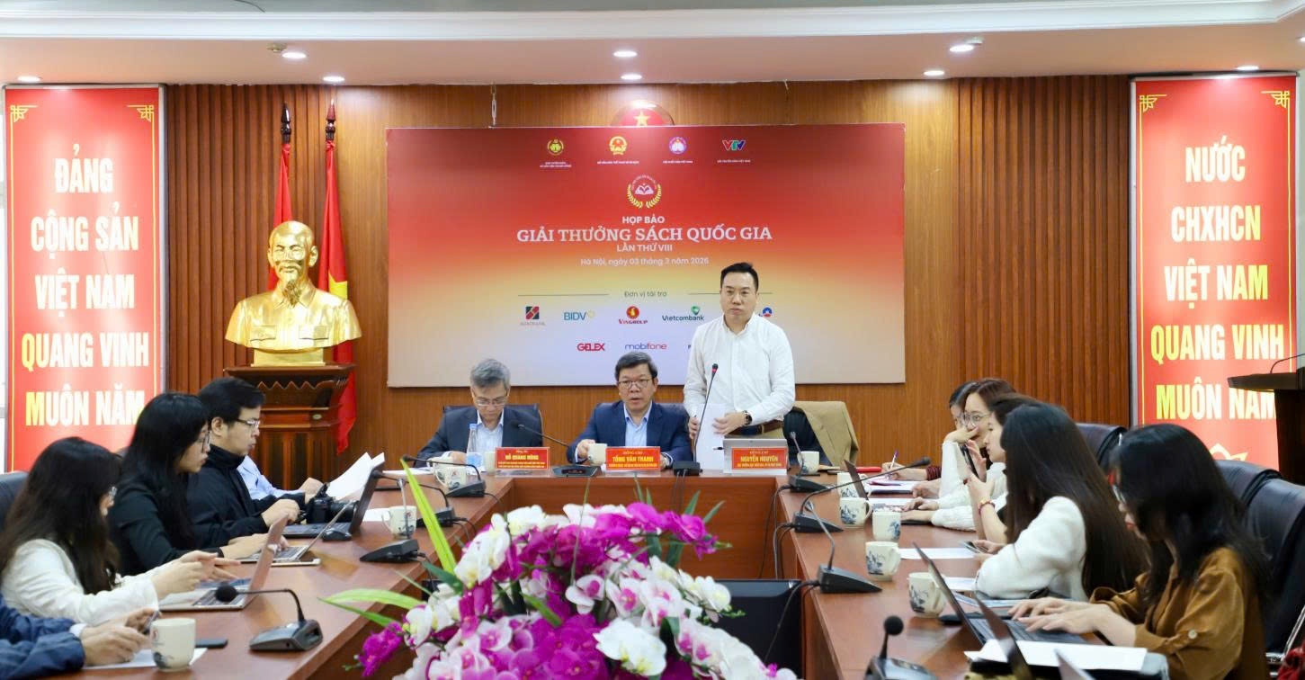 50 tác phẩm sẽ được vinh danh tại Giải thưởng Sách Quốc gia lần thứ VIII