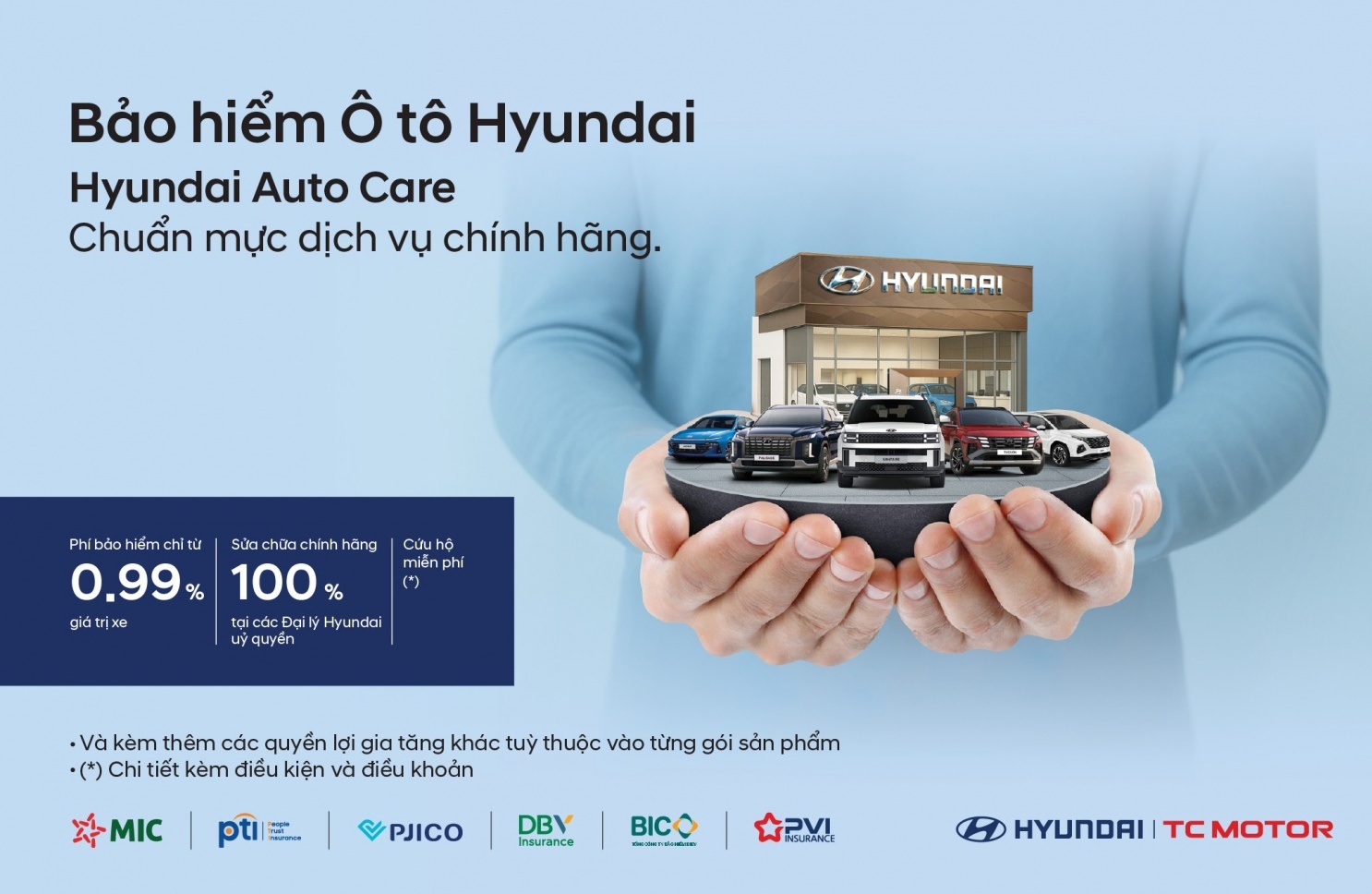 PJICO là một trong những nhà bảo hiểm đồng hành cùng thương hiệu Hyundai Thành Công Việt Nam