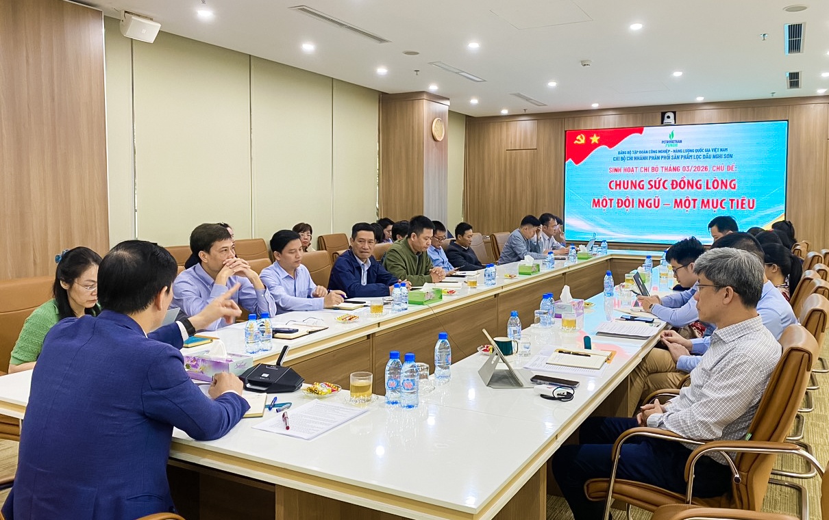 Chi bộ PVNDB: “Chung sức đồng lòng, Một đội ngũ – Một mục tiêu” vì sự phát triển bền vững