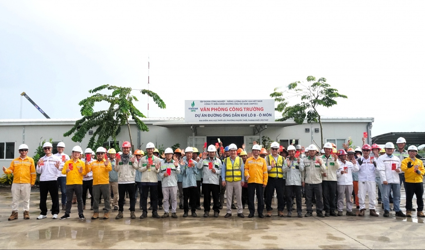 [VIDEO] SWPOC ra quân trên công trường dự án Đường ống khí Lô B - Ô Môn