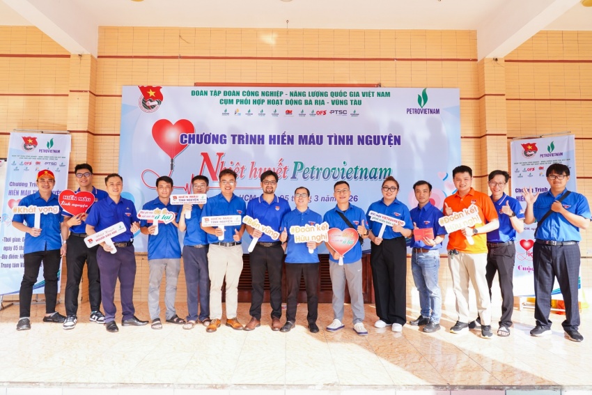 “Nhiệt huyết Petrovietnam” lan tỏa từ những giọt máu hồng