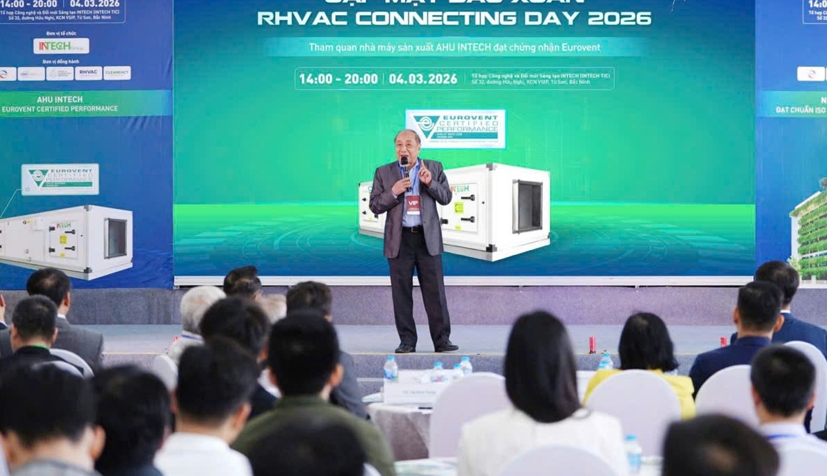 RHVAC Connecting Day 2026: Kết nối, phát triển hạ tầng công nghiệp xanh tự chủ về công nghệ