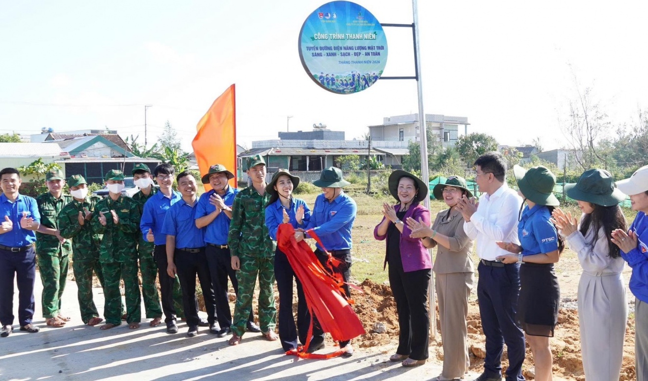 Tuổi trẻ PTSC Quảng Ngãi ra quân Tháng Thanh niên 2026