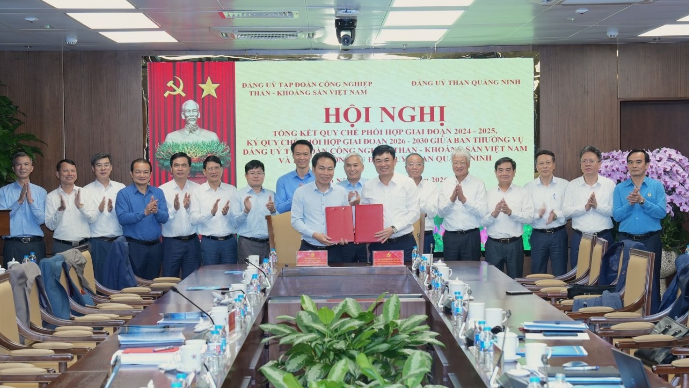 Tiếp tục phát huy hiệu quả cơ chế phối hợp giữa Đảng ủy TKV và  Đảng ủy Than Quảng Ninh