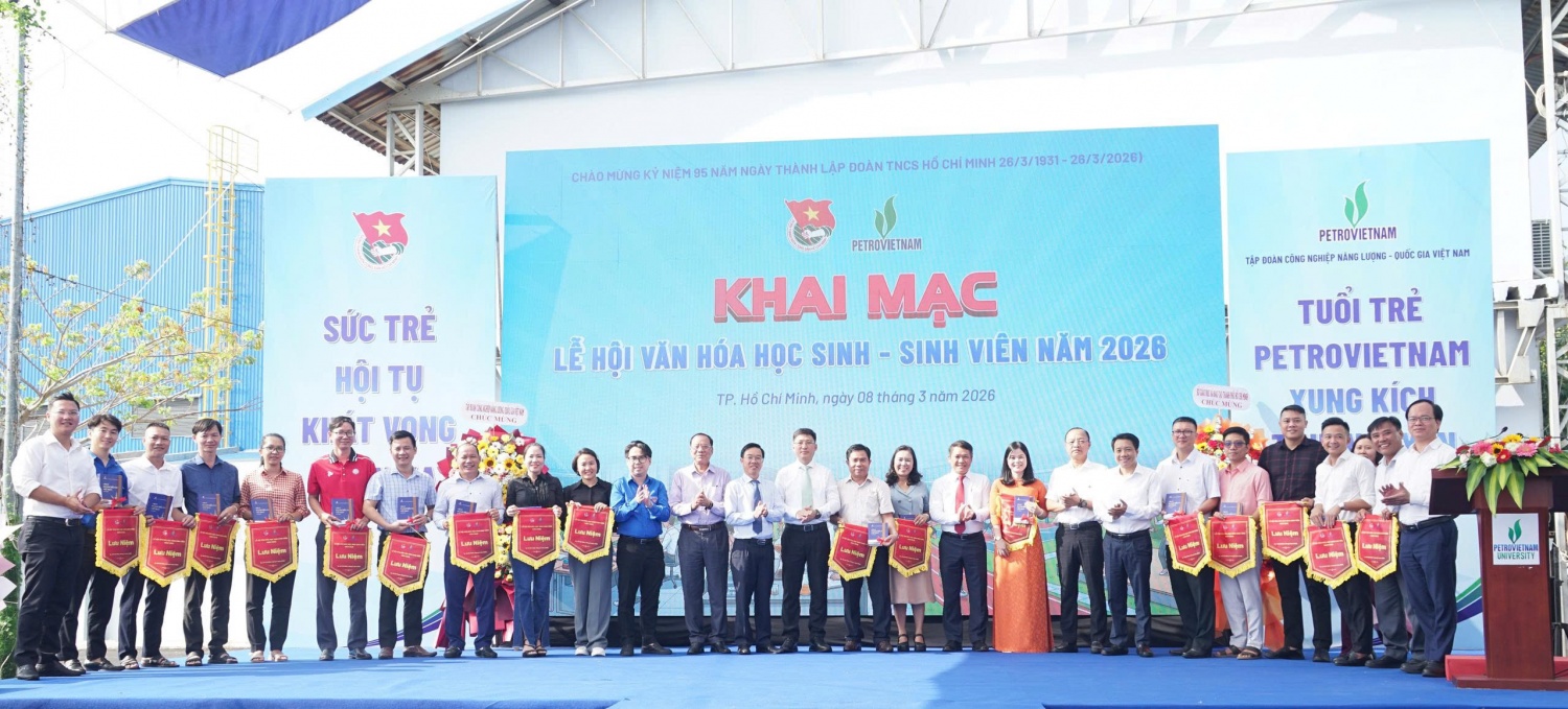 Lễ hội Văn hóa học sinh - sinh viên Petrovietnam lần thứ XIII năm 2026: Ngày hội tri thức và khát vọng của tuổi trẻ