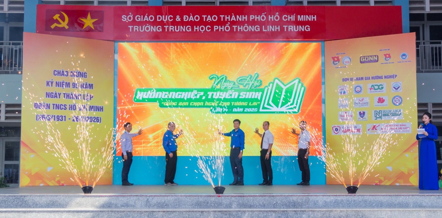 Ngày hội “Hướng nghiệp, tuyển sinh” 2026 thu hút hơn 3.500 học sinh tại TP HCM