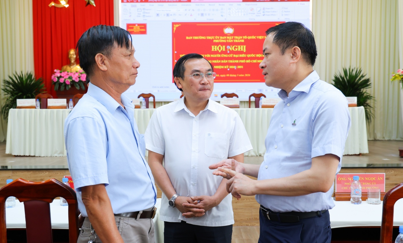 Cử tri phường Tân Thành ghi nhận những đóng góp an sinh xã hội của Petrovietnam