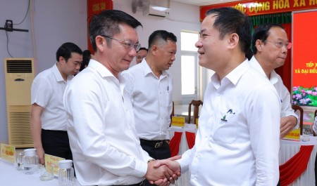 [VIDEO] Đồng chí Lê Ngọc Sơn cam kết thúc đẩy an sinh xã hội tại xã Châu Pha